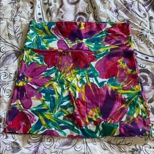 Floral Mini Skirt